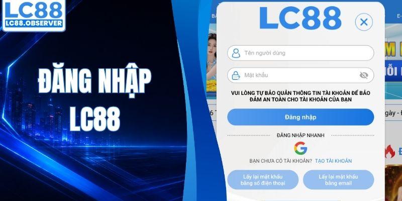 Đăng nhập LC88