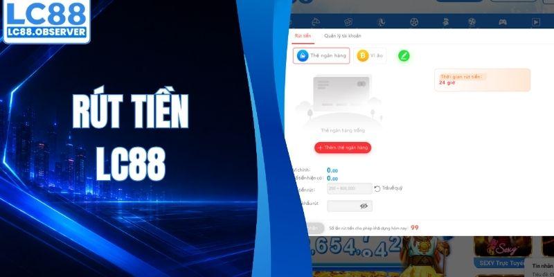 Rút tiền LC88